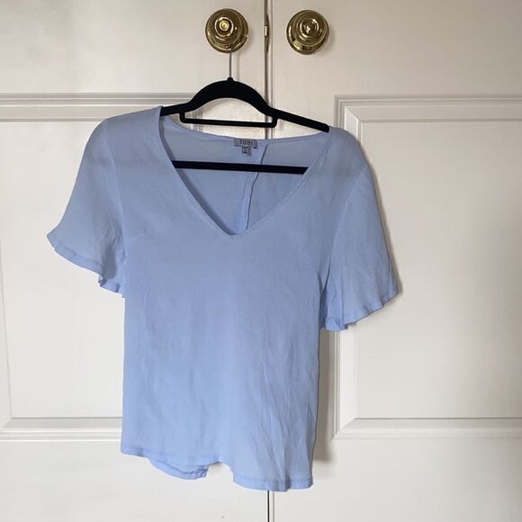 TOBI Split Back Blouse 💙 - Picture 3 of 6